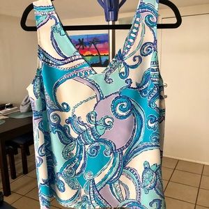 Lilly Pulitzer silk tank